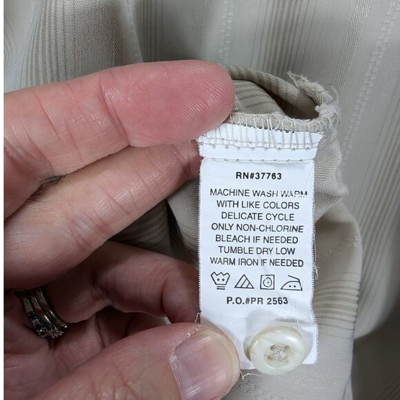 Royal Palm Shirt Mens Extra Large Bowling Cuban Cabana Camp Button Up Retro Vtg - Picture 5 of 7